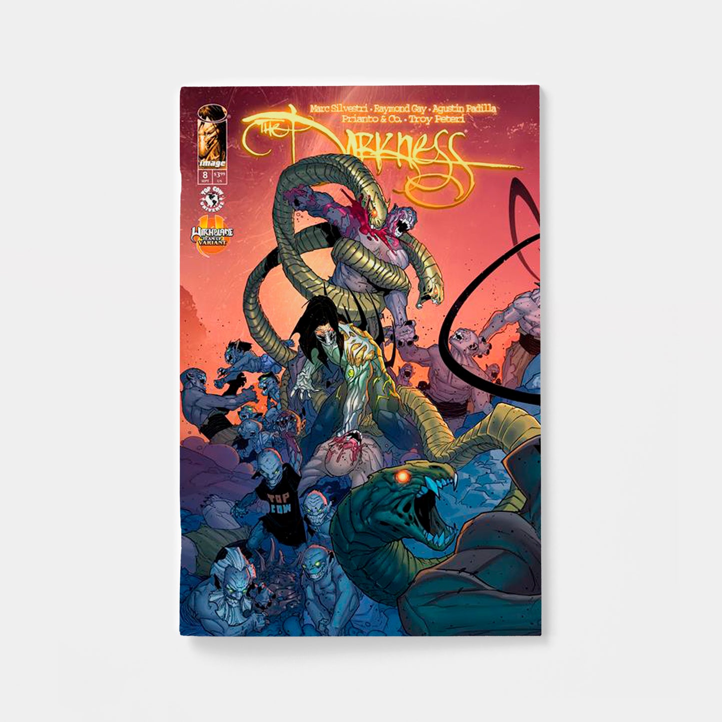 DARKNESS (2025) #8 CVR C PAT BOUTIN & STEVE FIRCHOW CONNECTING WITCHBLADE TEAM UP VAR | presale | 2026-09-16
