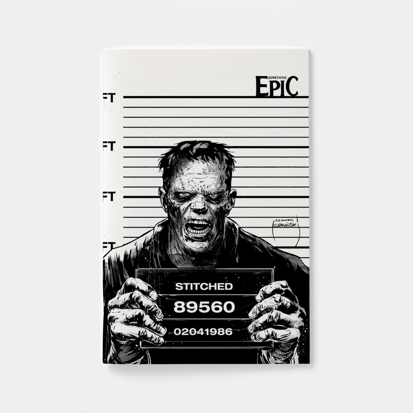 SOMETHING EPIC #15 CVR C SZYMON KUDRANSKI RAW ART VAR | presale | 2026-09-16