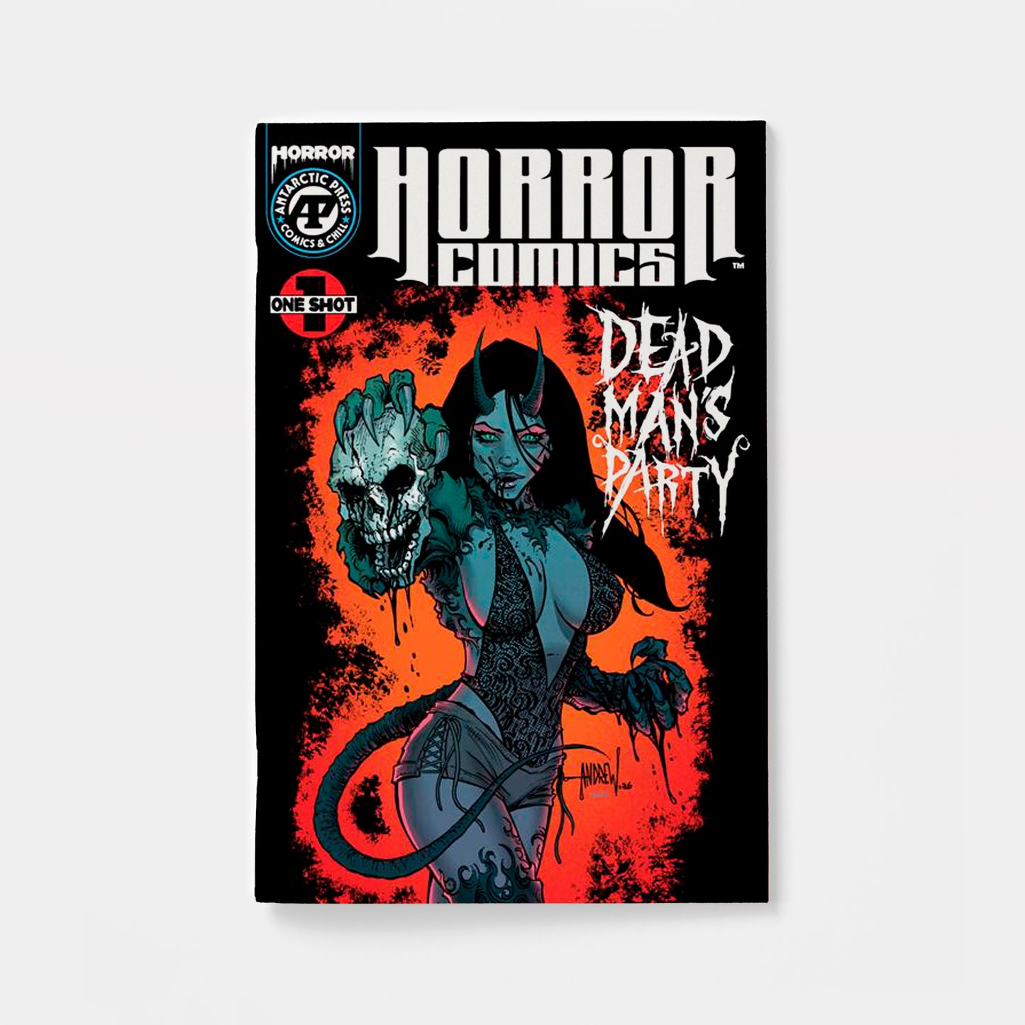 HORROR COMICS DEAD MANS PARTY #1 CVR B ANDREW MANGUM VAR | presale | 2026-09-30