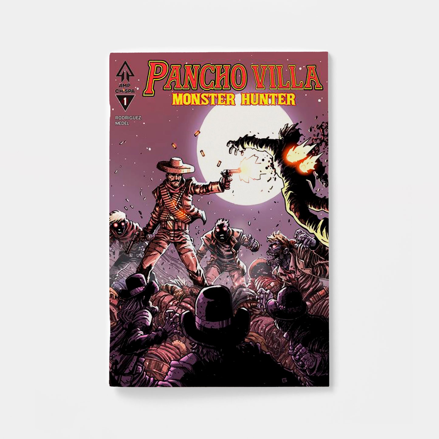 PANCHO VILLA MONSTER HUNTER #1 (OF 3) CVR B GUILLERMO VILLARREAL VAR | presale | 2026-09-16