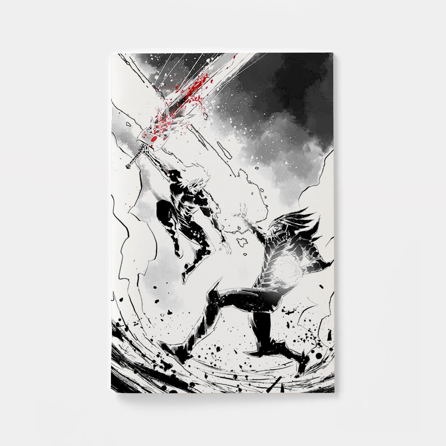 LOST FANTASY #13 CVR E LUCA CASALANGUIDA BLACK AND WHITE AND BLOOD VIRGIN CARDSTOCK VAR | presale | 2026-10-28