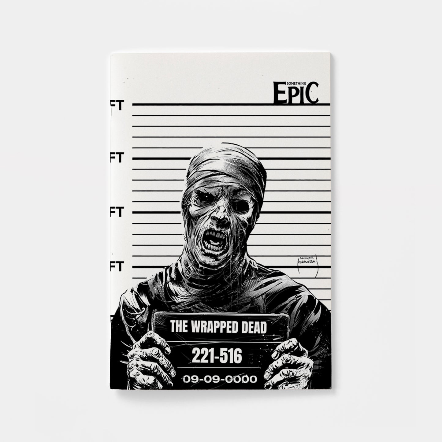 SOMETHING EPIC #16 CVR D SZYMON KUDRANSKI RAW ART VAR | presale | 2026-10-21