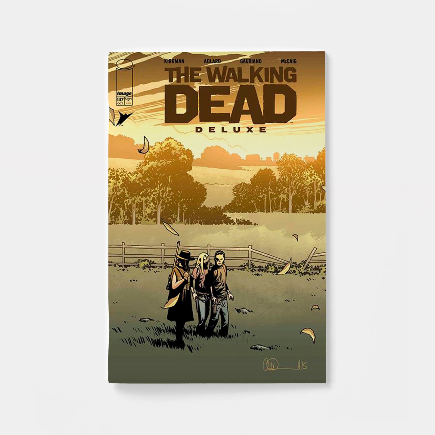 WALKING DEAD DELUXE #147 CVR B CHARLIE ADLARD & DAVE MCCAIG VAR (MR) | presale | 2026-10-21