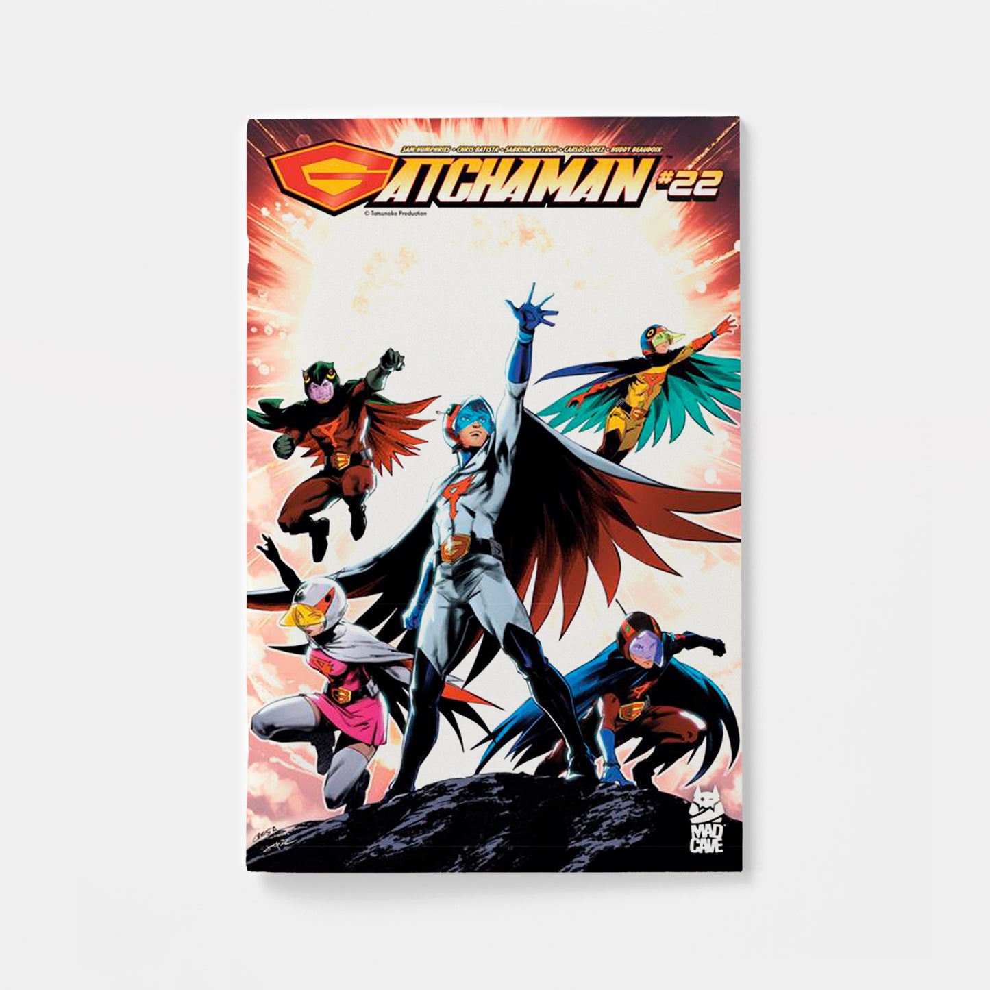 GATCHAMAN #22 CVR B MARIKA CRESTA CARLOS LOPEZ VAR | presale | 2026-10-28