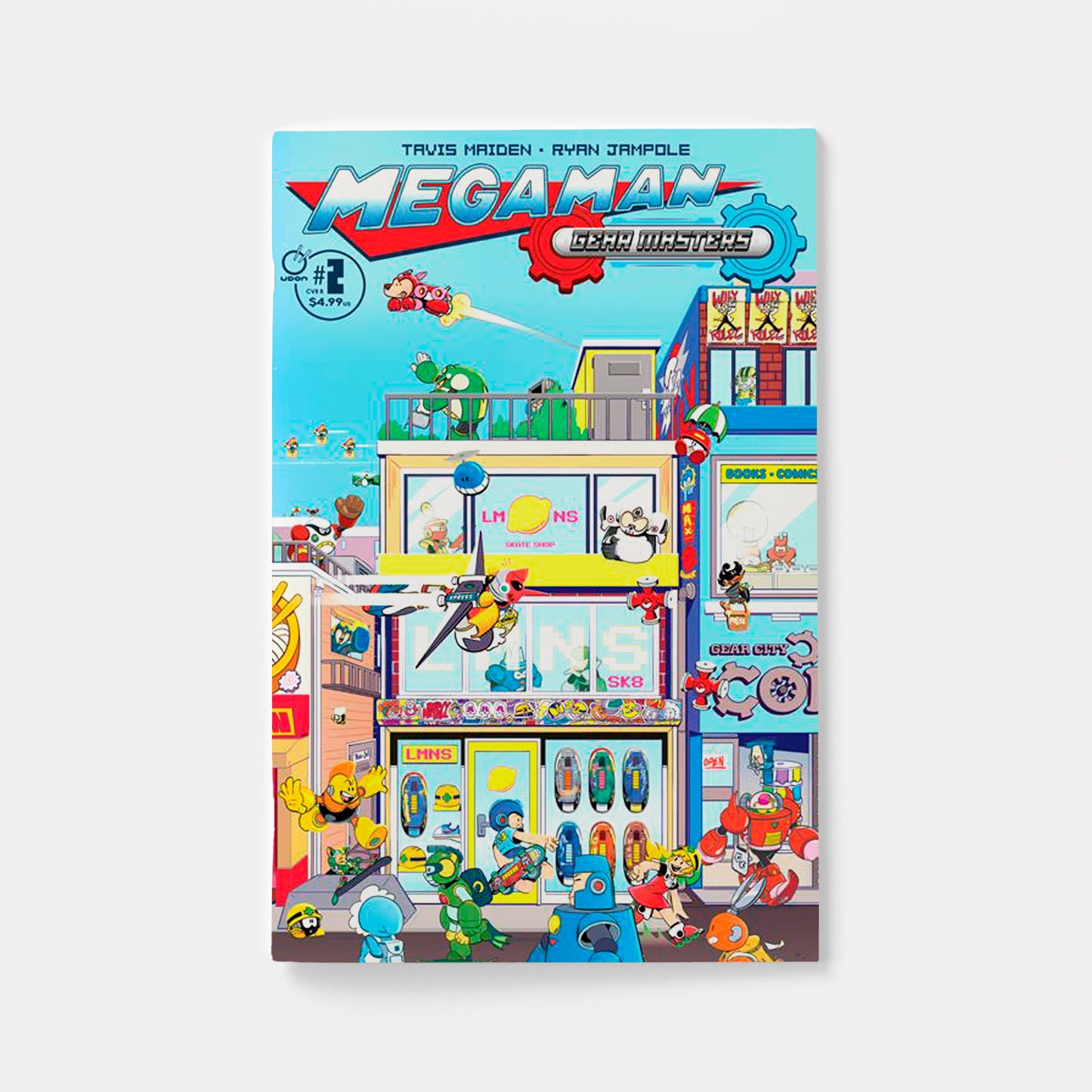 MEGA MAN GEAR MASTERS #2 (OF 5) CVR B TAVIS MAIDEN VAR | presale | 2026-10-28