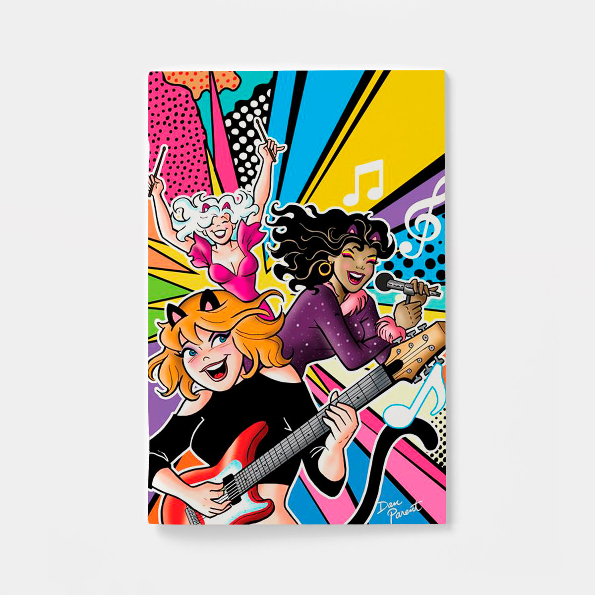 JOSIE AND THE PUSSYCATS ROCK ON (ONE SHOT) CVR D DAN PARENT FOIL FULL ART VAR | presale | 2026-11-11