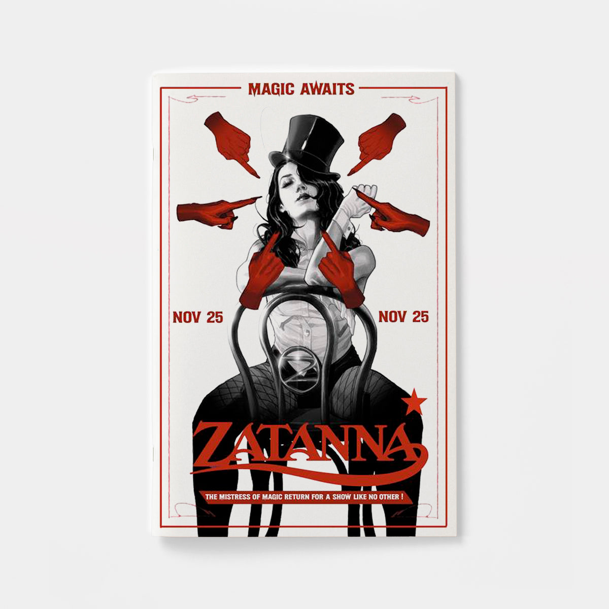 ZATANNA (2026) #8 CVR B JOSHUA SWAY SWABY CARD STOCK VAR | presale | 2026-11-25