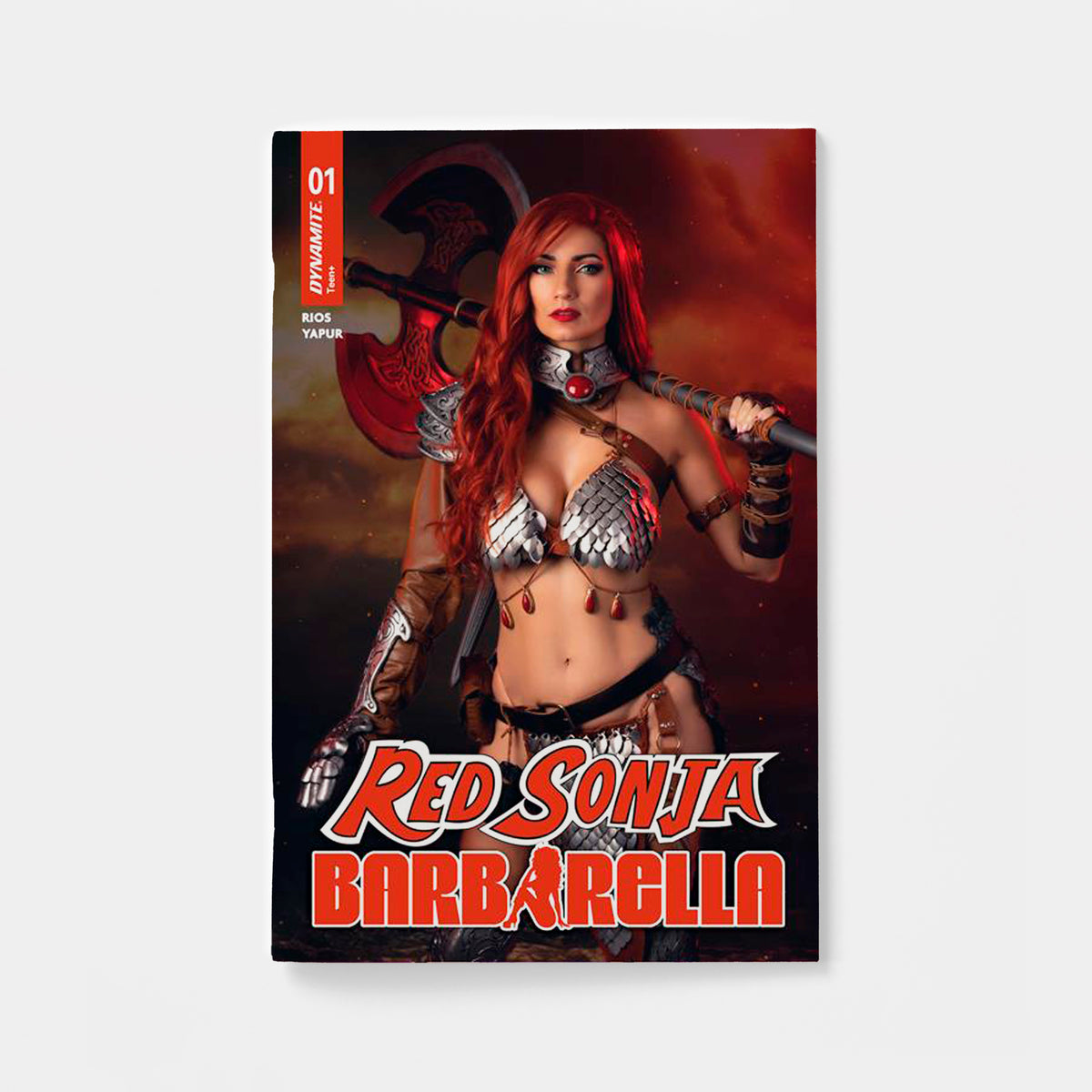 RED SONJA BARBARELLA #1 CVR D COSPLAY IVY RED SONJA VAR | presale | 2026-11-04