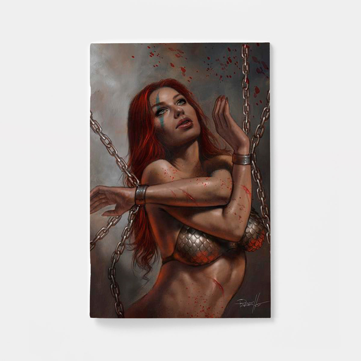 RED SONJA SHE DEVIL WITH A SWORD #7 CVR F LUCIO PARRILLO METAL PREMIUM VAR | presale | 2026-11-25