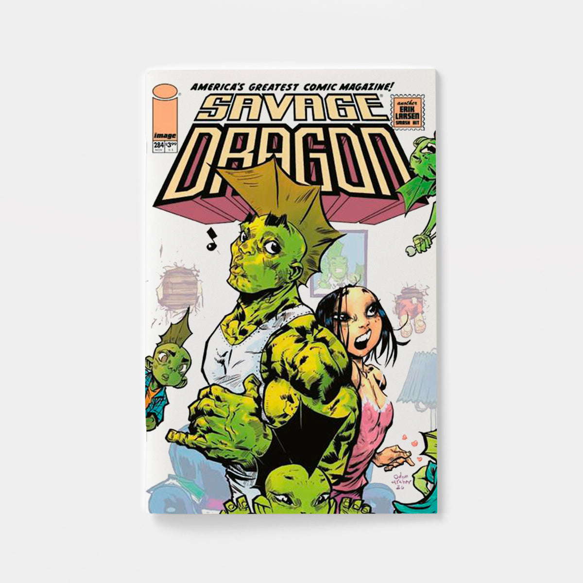 SAVAGE DRAGON #284 CVR C ADAM ARCHER VAR (MR) | presale | 2026-12-16