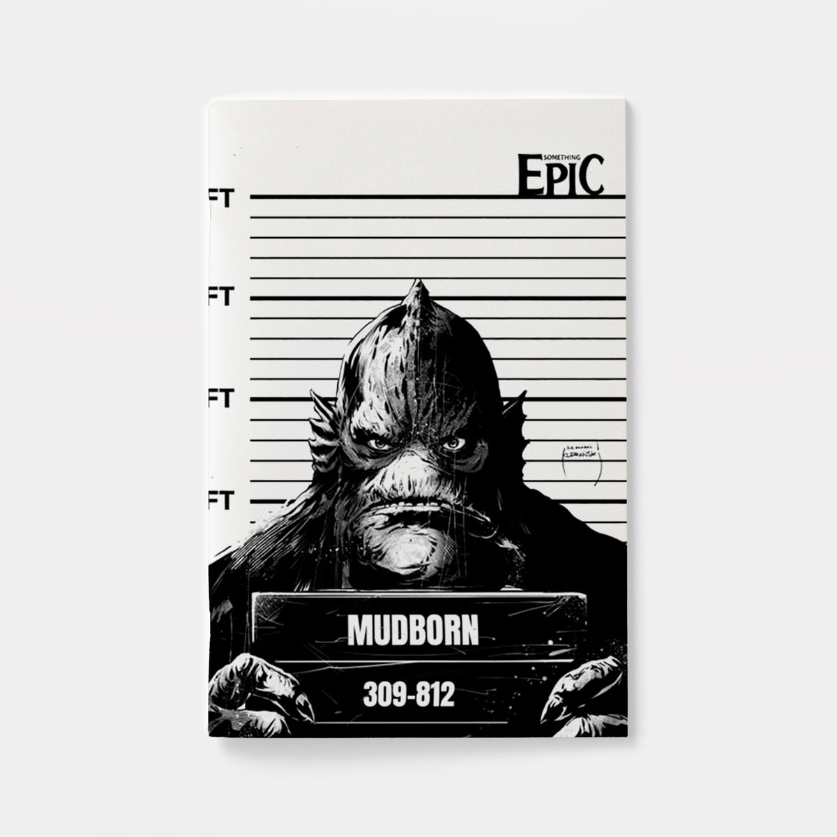 SOMETHING EPIC #17 CVR D SZYMON KUDRANSKI RAW ART VAR | presale | 2026-11-18