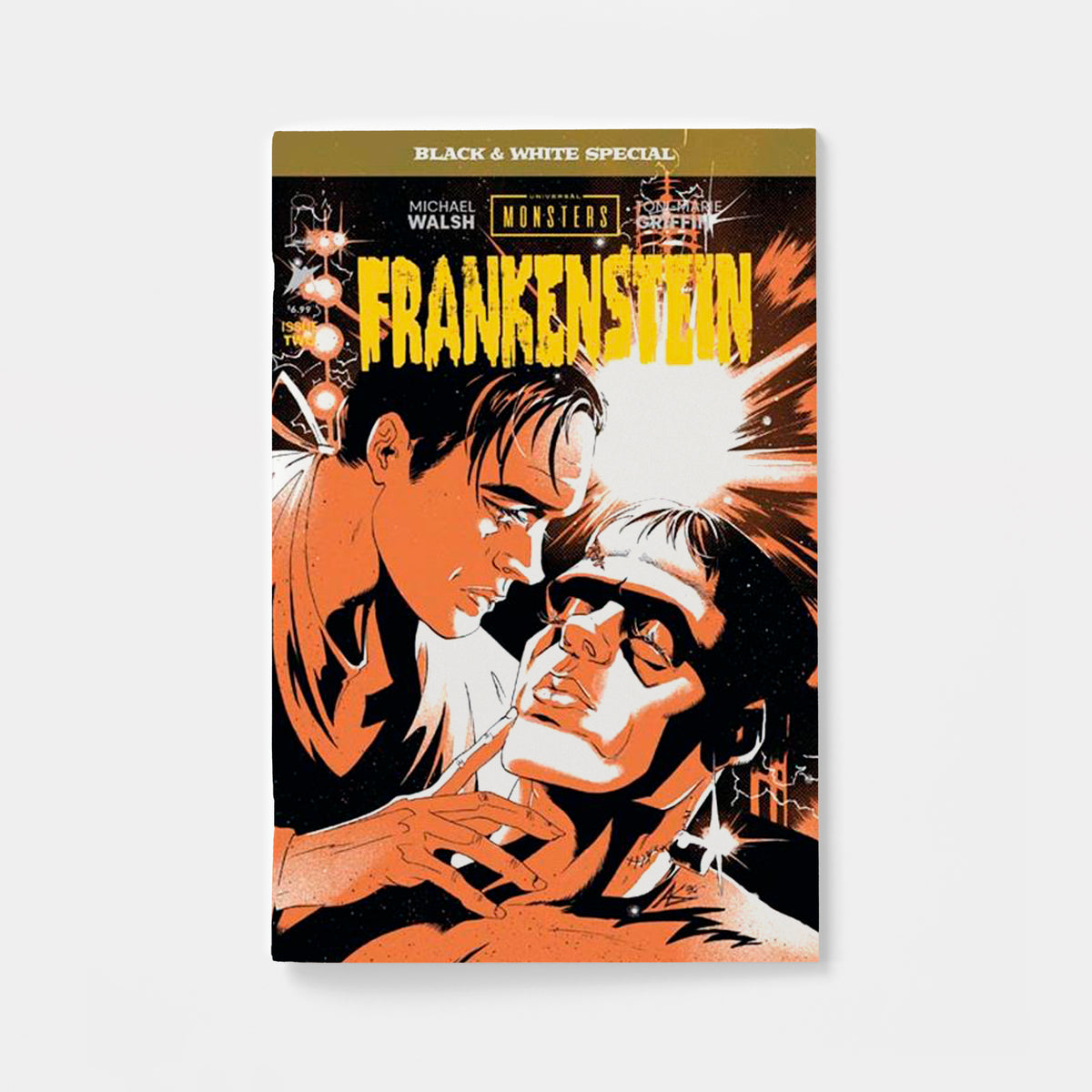 UNIVERSAL MONSTERS FRANKENSTEIN B&W SPECIAL #2 (OF 2) CVR B AL KAPLAN VAR | presale | 2026-11-11