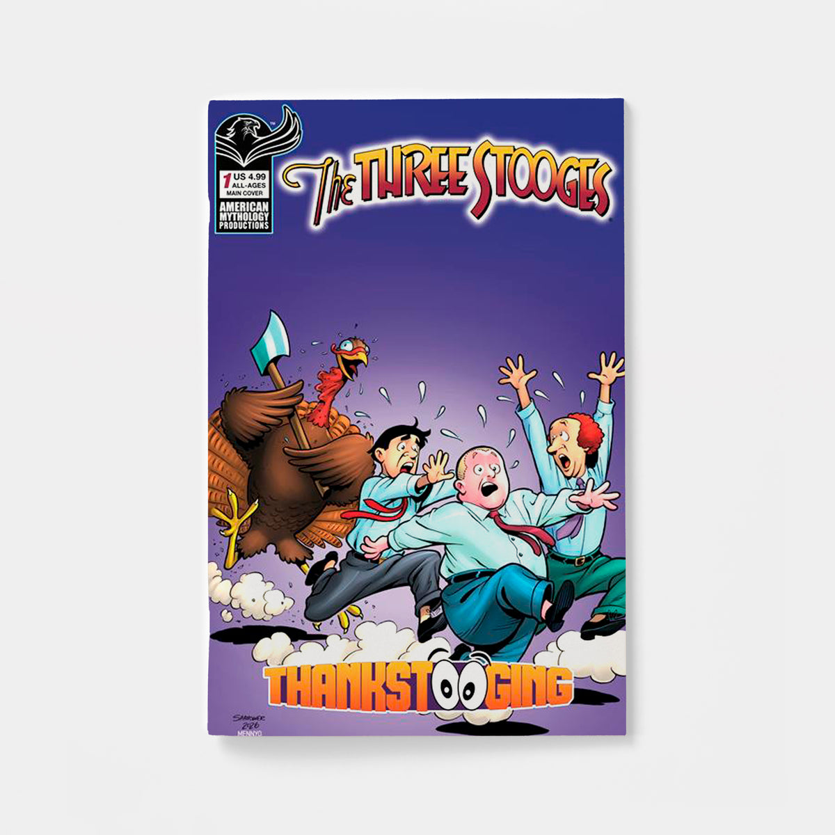 THREE STOOGES THANKSTOOGING #1 (ONE SHOT) CVR A ERIC SHANOWER | presale | 2026-11-25