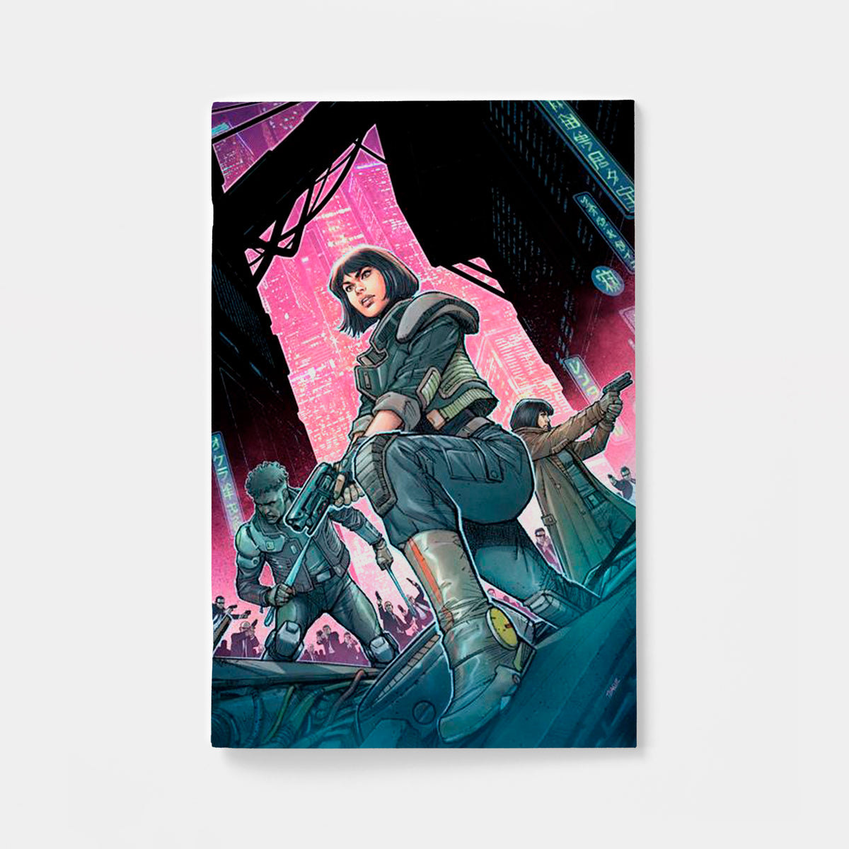 BLADE RUNNER TOKYO NEXUS DIE WITH HONOR #1 (OF 4) CVR E DYLAN TEAGUE VIRGIN CARDSTOCK VAR | presale | 2026-11-04