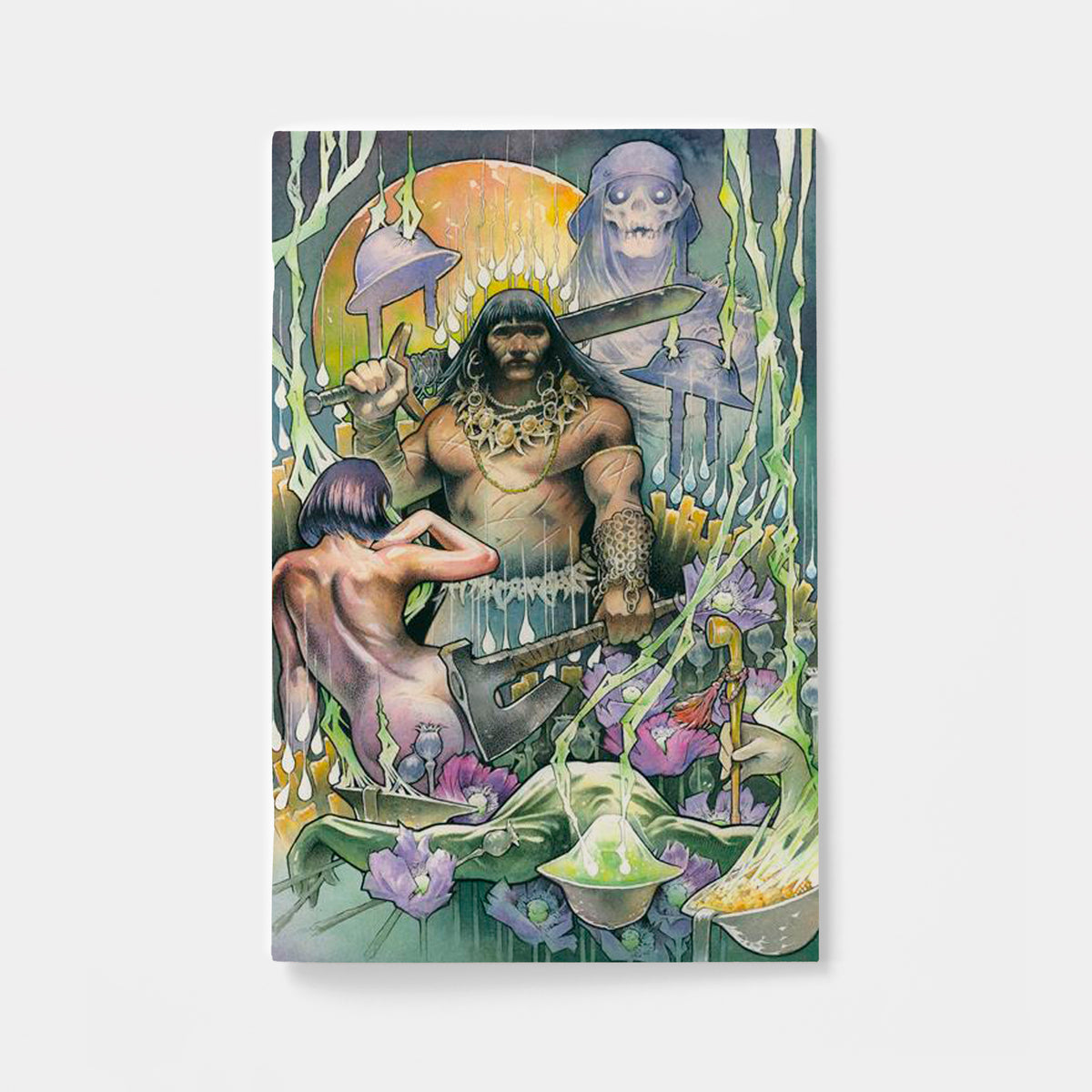 CONAN THE BARBARIAN TIDES OF THE TYRANT KING #3 (OF 4) CVR F JOHN BAIZLEY VIRGIN CARDSTOCK VAR (MR) | presale | 2026-11-18