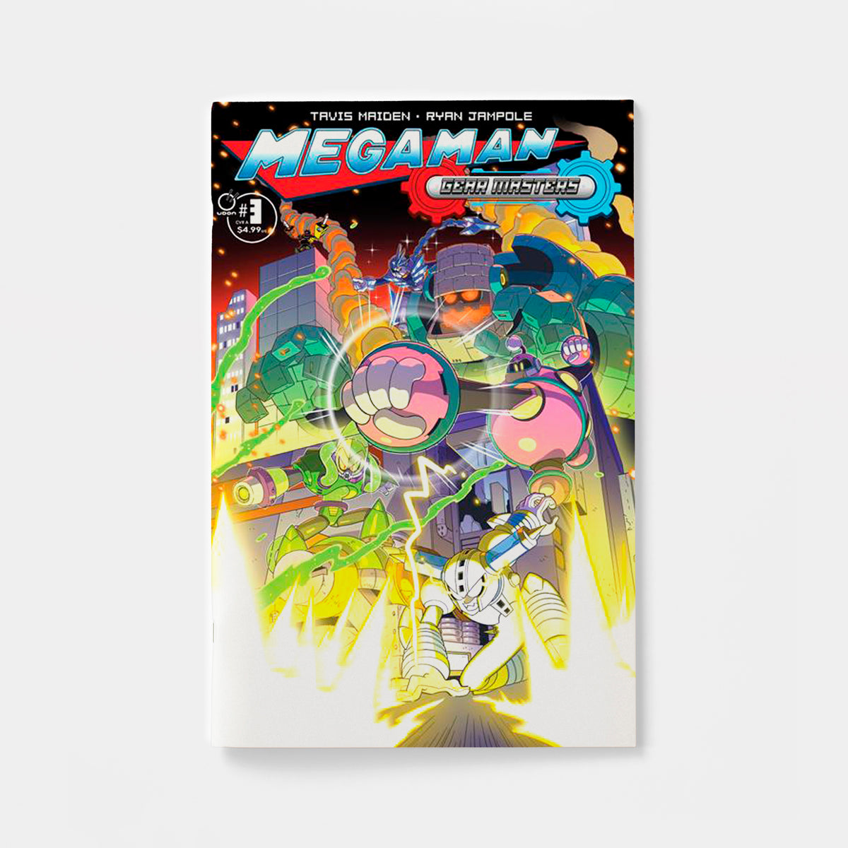 MEGA MAN GEAR MASTERS #3 (OF 5) CVR A RYAN JAMPOLE | presale | 2026-11-25