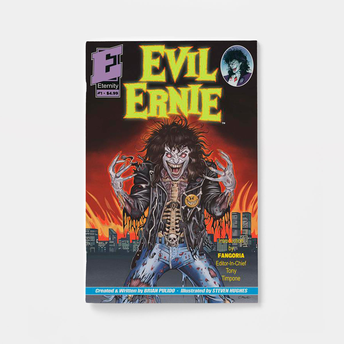 EVIL ERNIE #1 35TH ANNIVERSARY FACSIMILE EDITION CVR C ERIC MACHE GLOW IN THE DARK VAR | presale | 2026-12-02
