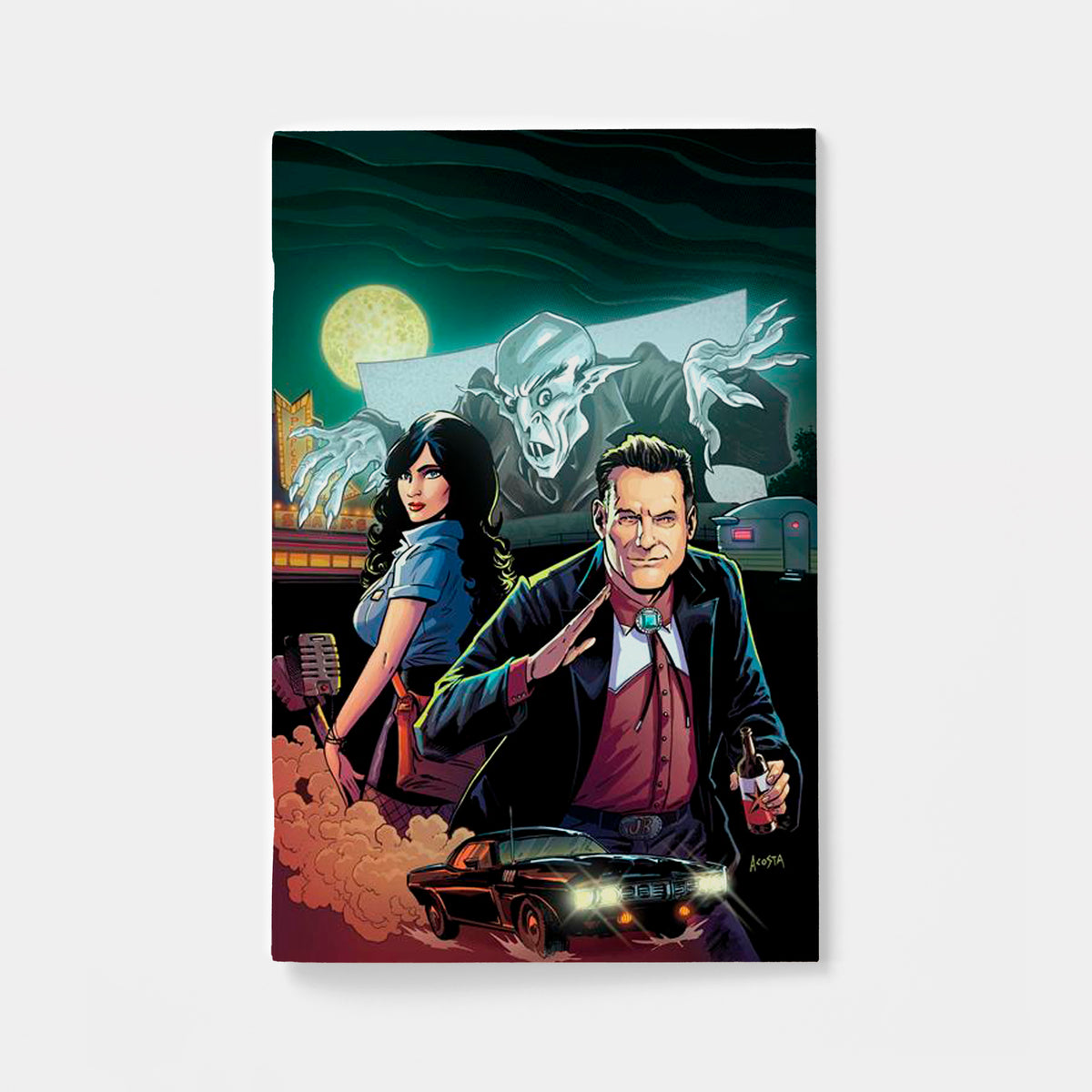 MONSTERVISION FEATURING JOE BOB BRIGGS AND DARCY #1 CVR G DAVE ACOSTA LTD VIRGIN VAR | presale | 2027-01-06