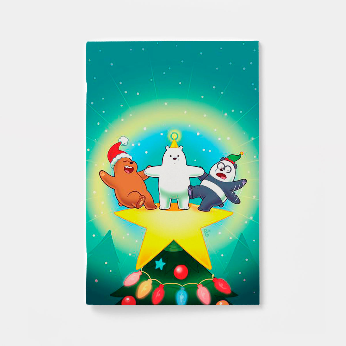 WE BARE BEARS CHRISTMAS SPECIAL #1 (ONE SHOT) CVR F PAULINA GANUCHEAU LTD VIRGIN VAR | presale | 2026-12-23