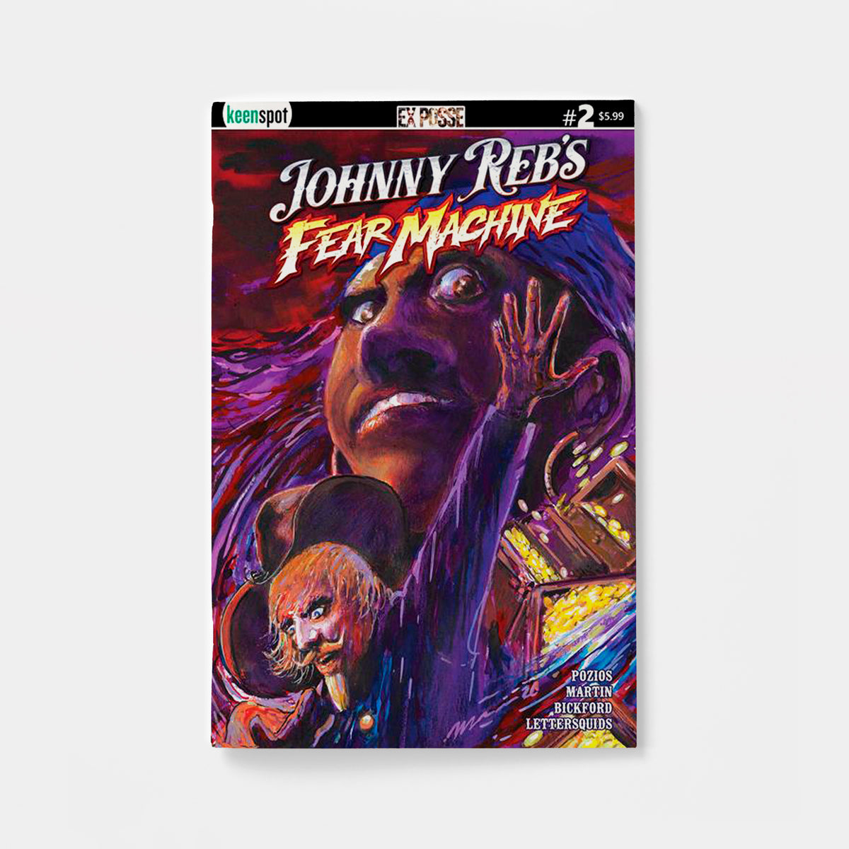 JOHNNY REBS FEAR MACHINE #2 CVR B MANUEL MARTIN PENICHE VAR | presale | 2026-12-09