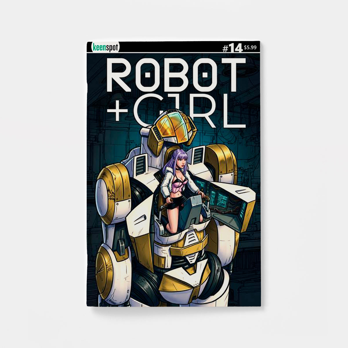 ROBOT + GIRL #14 CVR A MIKE WHITE SITTING PRETTY | presale | 2026-12-23