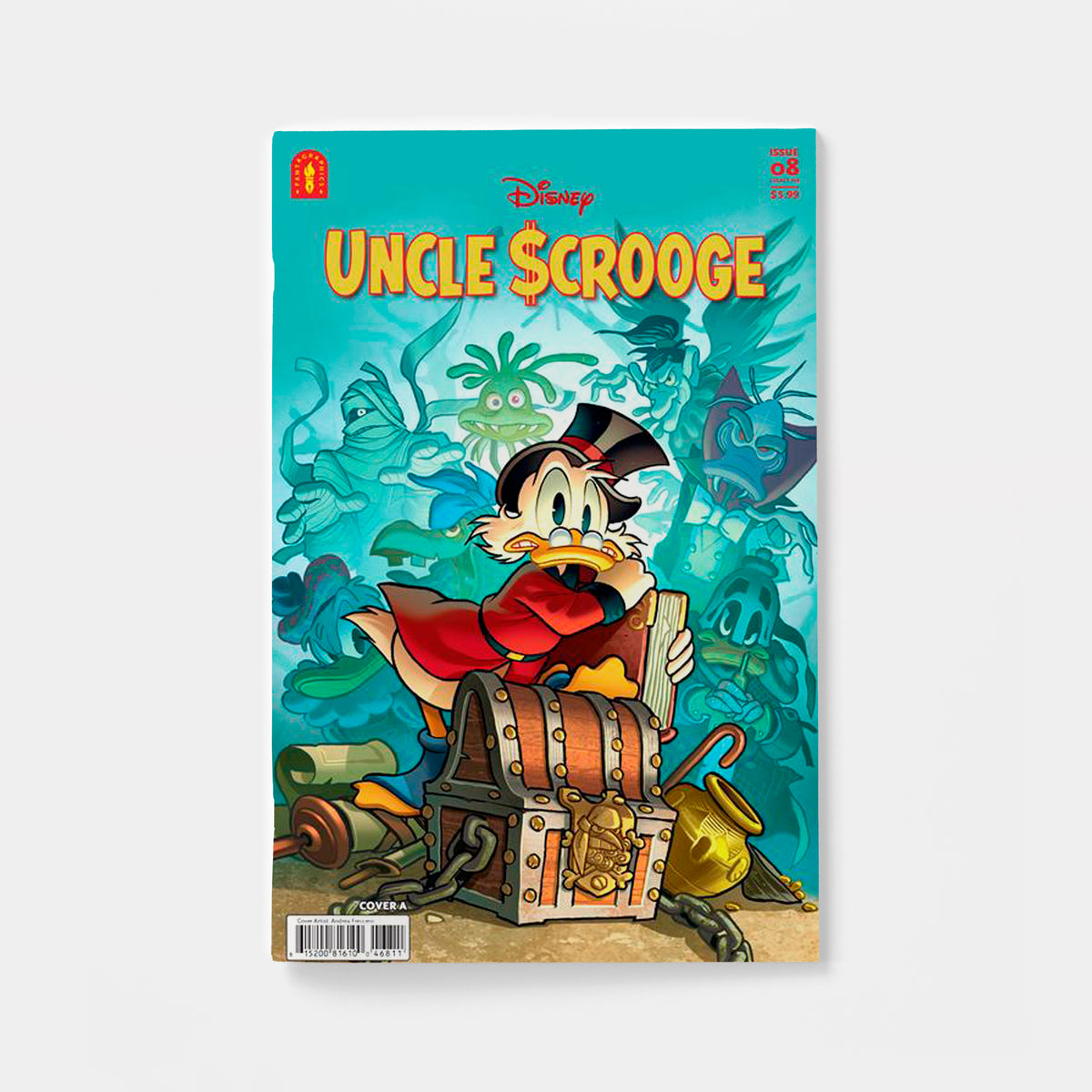 UNCLE SCROOGE LEGACY #468 THE CURSE OF HP HATEQUACK CVR A ANDREA FRECCERO | presale | 2026-12-09