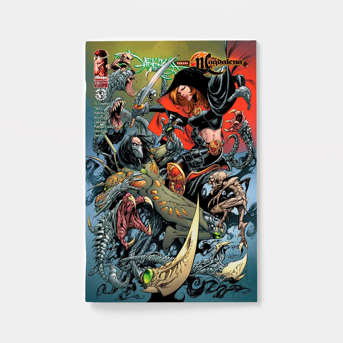DARKNESS VS THE MAGDALENA #1 (ONE SHOT) CVR B JOE BENITEZ & RICHARD ISANOVE VAR | presale | 2026-12-16