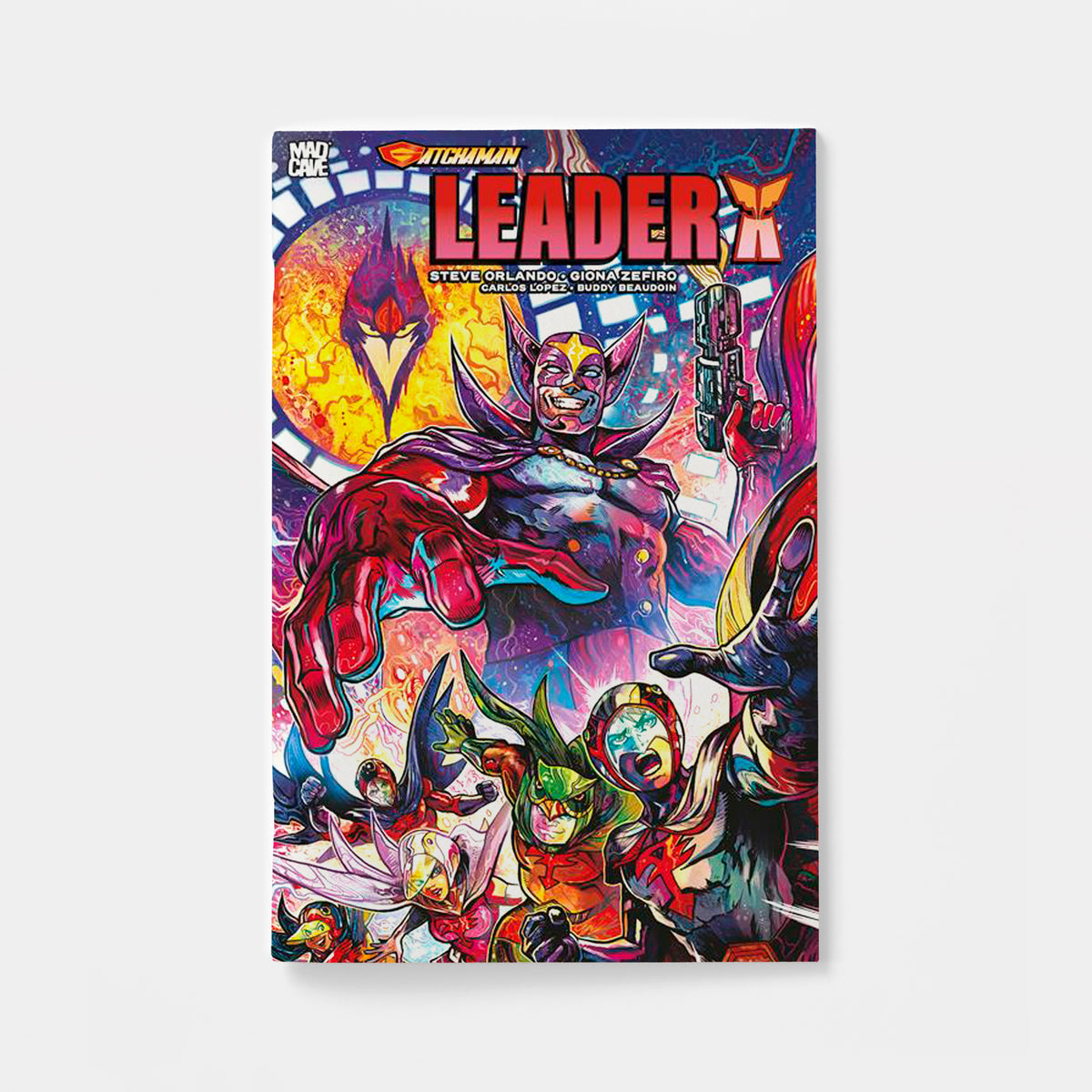 GATCHAMAN LEADER X (ONE-SHOT) CVR A VINCENZO RICCARDI | presale | 2026-12-23
