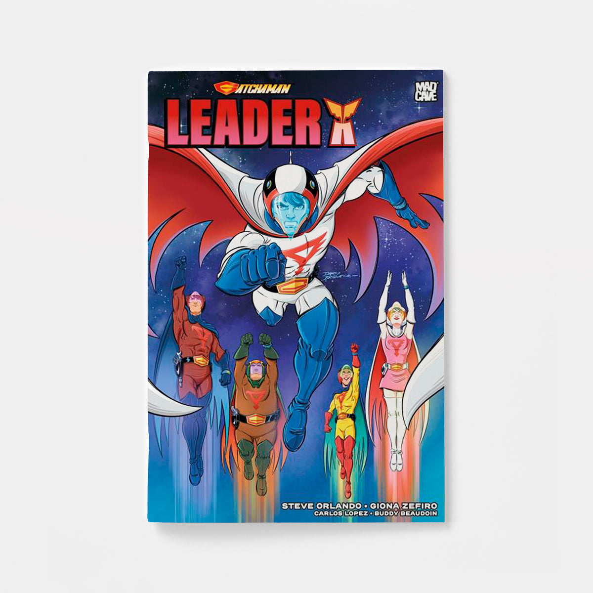 GATCHAMAN LEADER X (ONE-SHOT) CVR B DARIO BRIZUELA VAR | presale | 2026-12-23