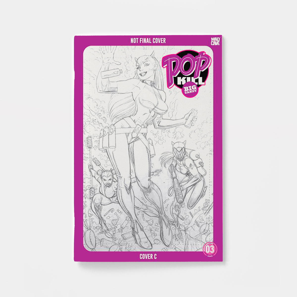 POP KILL BIG CANDY #3 (OF 4) CVR C ART ADAMS VAR (MR) | presale | 2026-12-23