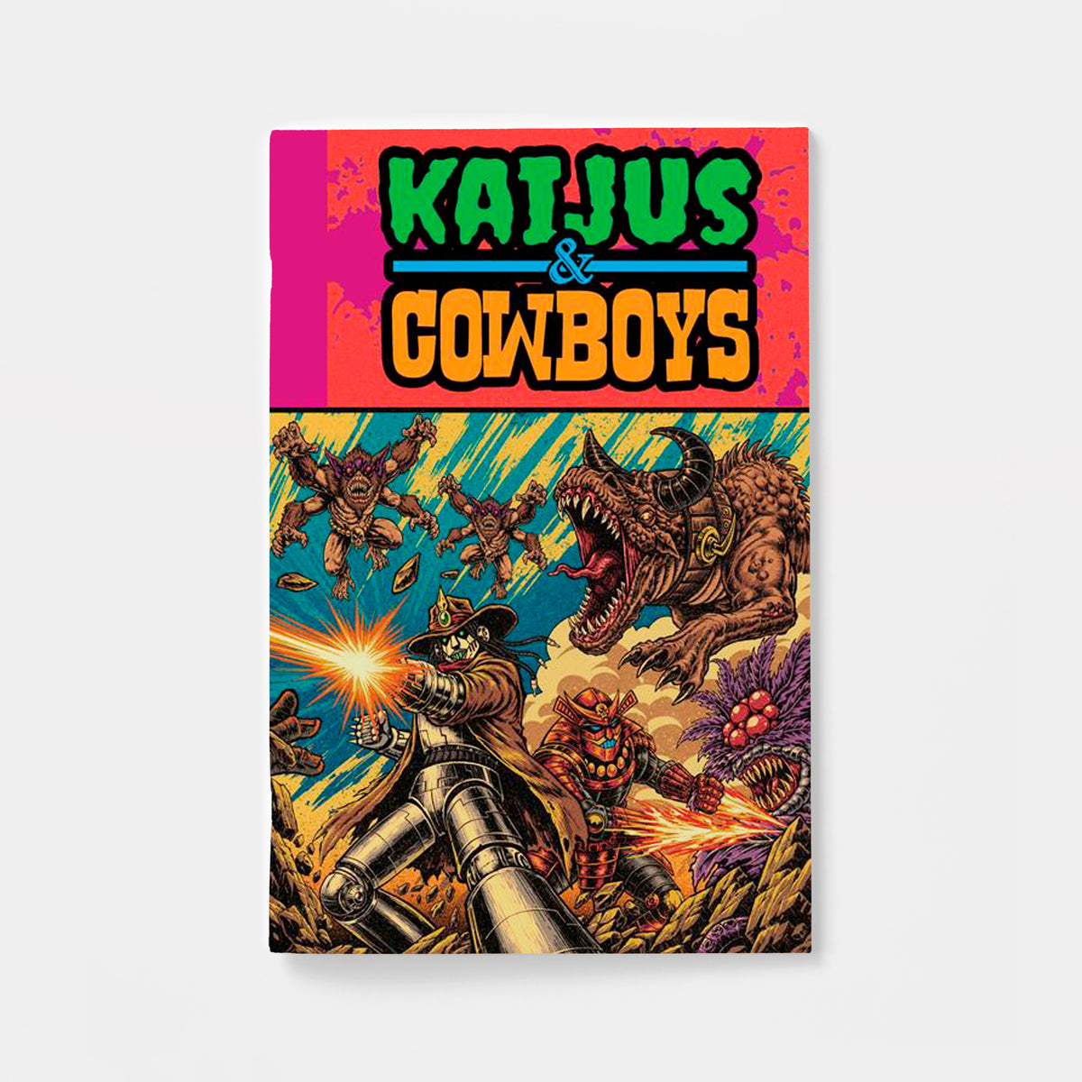 KAIJUS AND COWBOYS #3 (OF 12) CVR B FERXPAIN EC COMICS VAR | presale | 2026-12-09