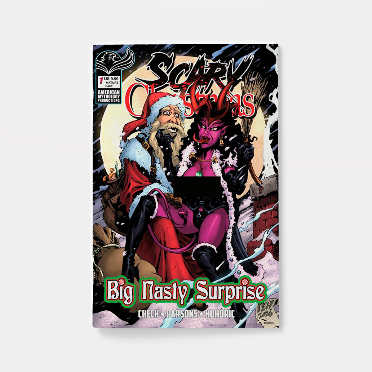 SCARY CHRISTMAS BIG NASTY SURPRISE #1 CVR C NEIL VOKES RACY VAR (MR) | presale | 2026-12-23