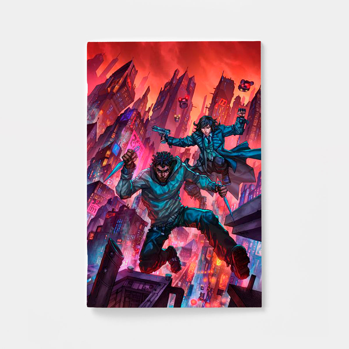 BLADE RUNNER TOKYO NEXUS DIE WITH HONOR #2 (OF 4) CVR E ALAN QUAH VIRGIN CARDSTOCK VAR | presale | 2026-12-02