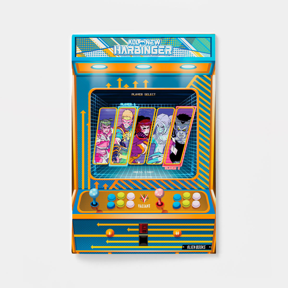 Valiant Beyond: All-New Harbinger Finale--The Wedding Variant B (Griffin Full Art Arcade Variant) | presale | 2026-12-02