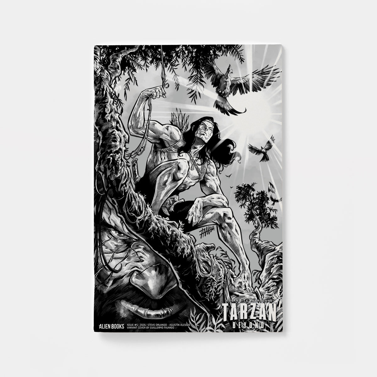 Tarzan Beyond #5 Variant D (Fajardo B&W) | presale | 2026-12-23