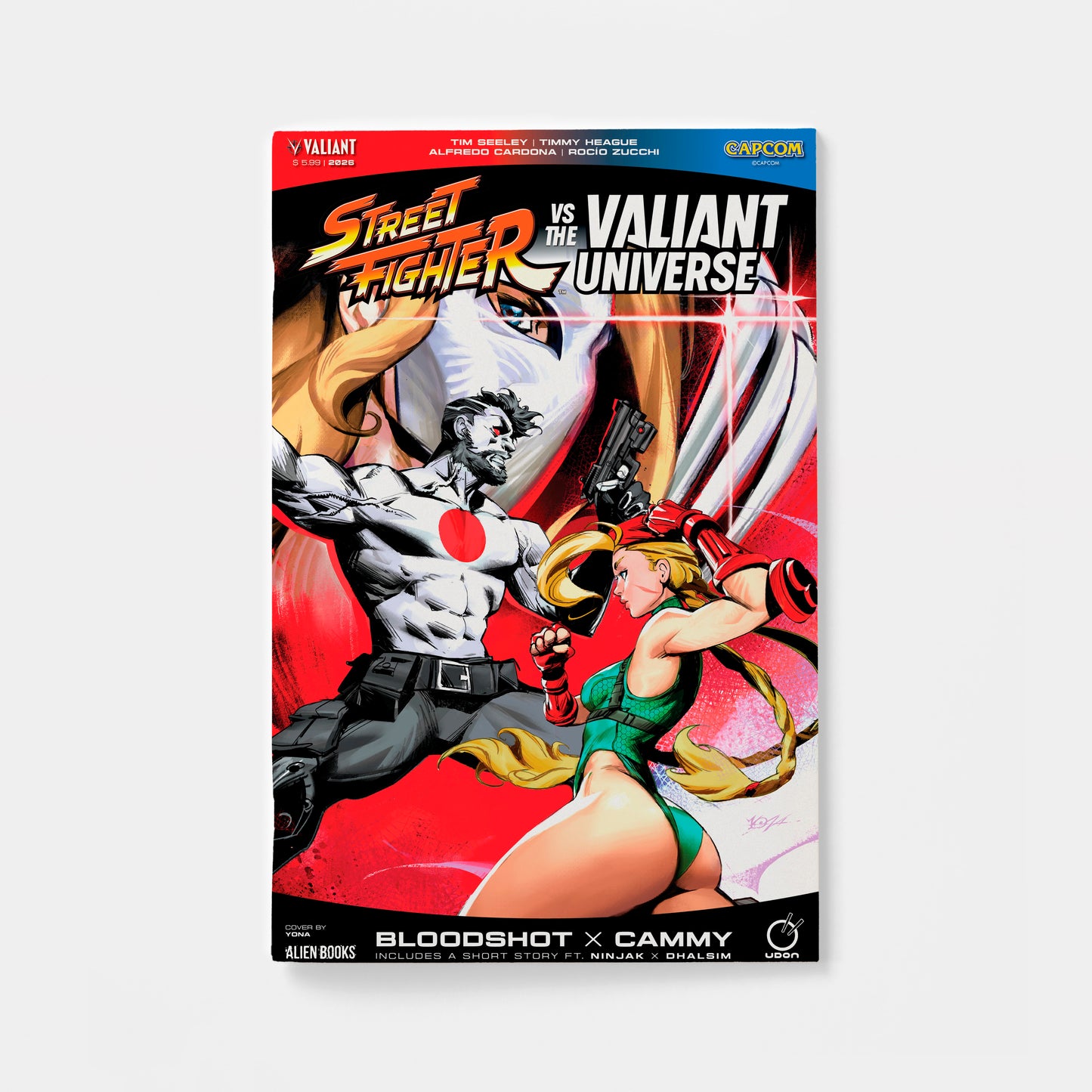 Street Fighter Vs. The Valiant Universe Special Variant B (Yonas)