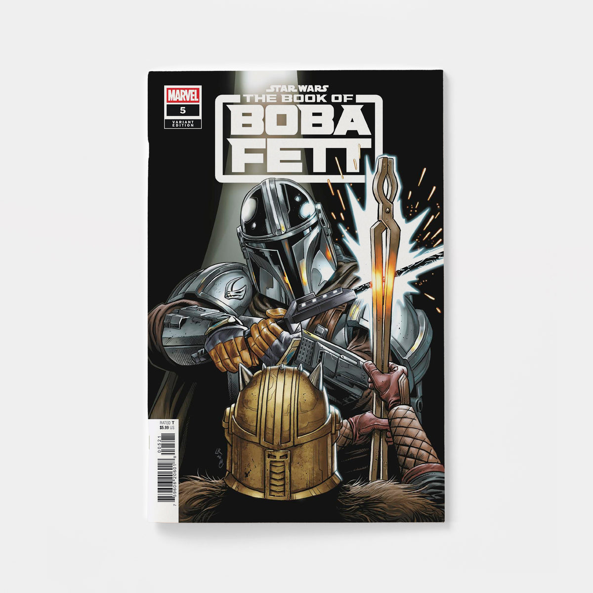 STAR WARS: THE BOOK OF BOBA FETT #5 LUKE ROSS VARIANT | presale | 2026-11-11
