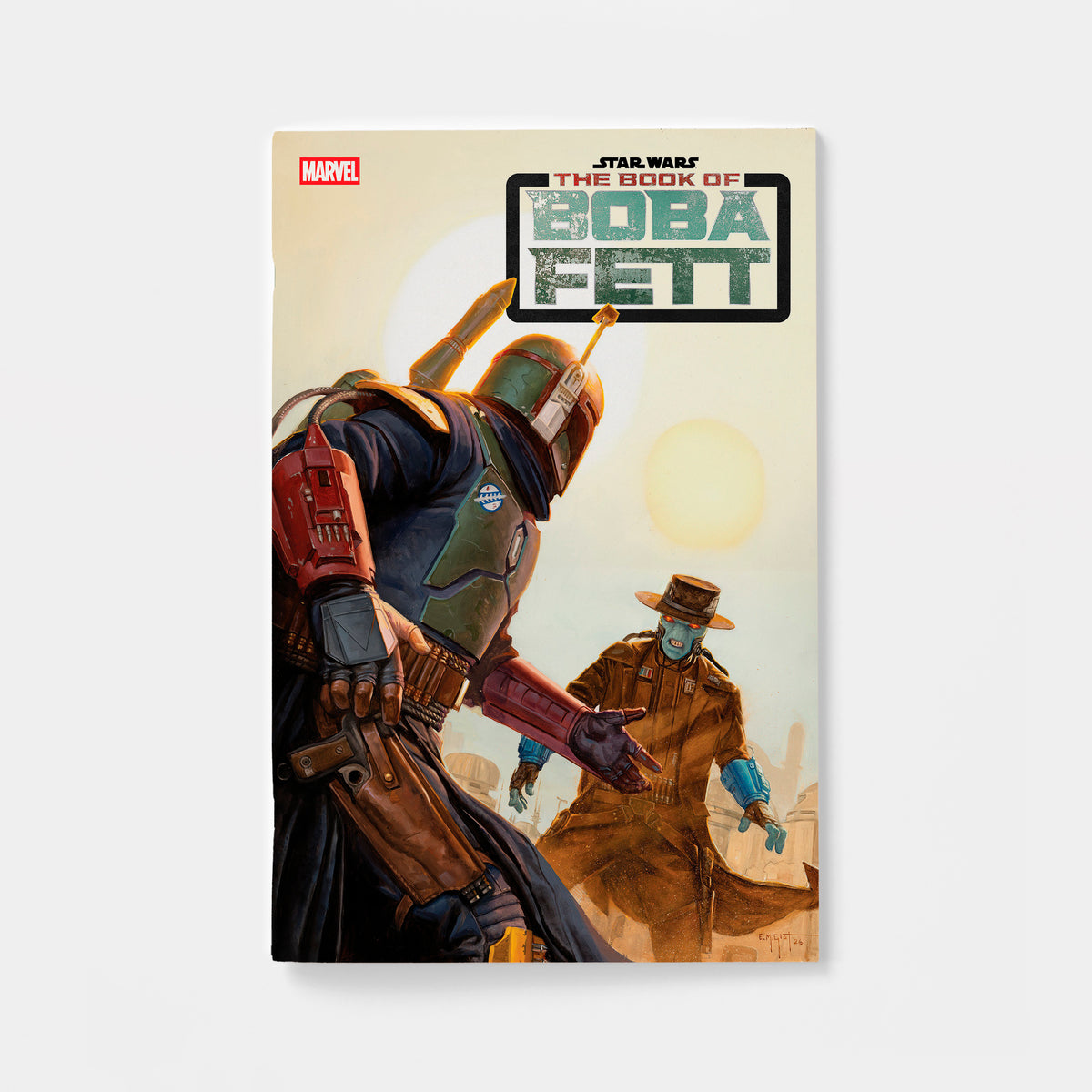 STAR WARS: THE BOOK OF BOBA FETT #7 E.M. GIST VARIANT | presale | 2026-12-09