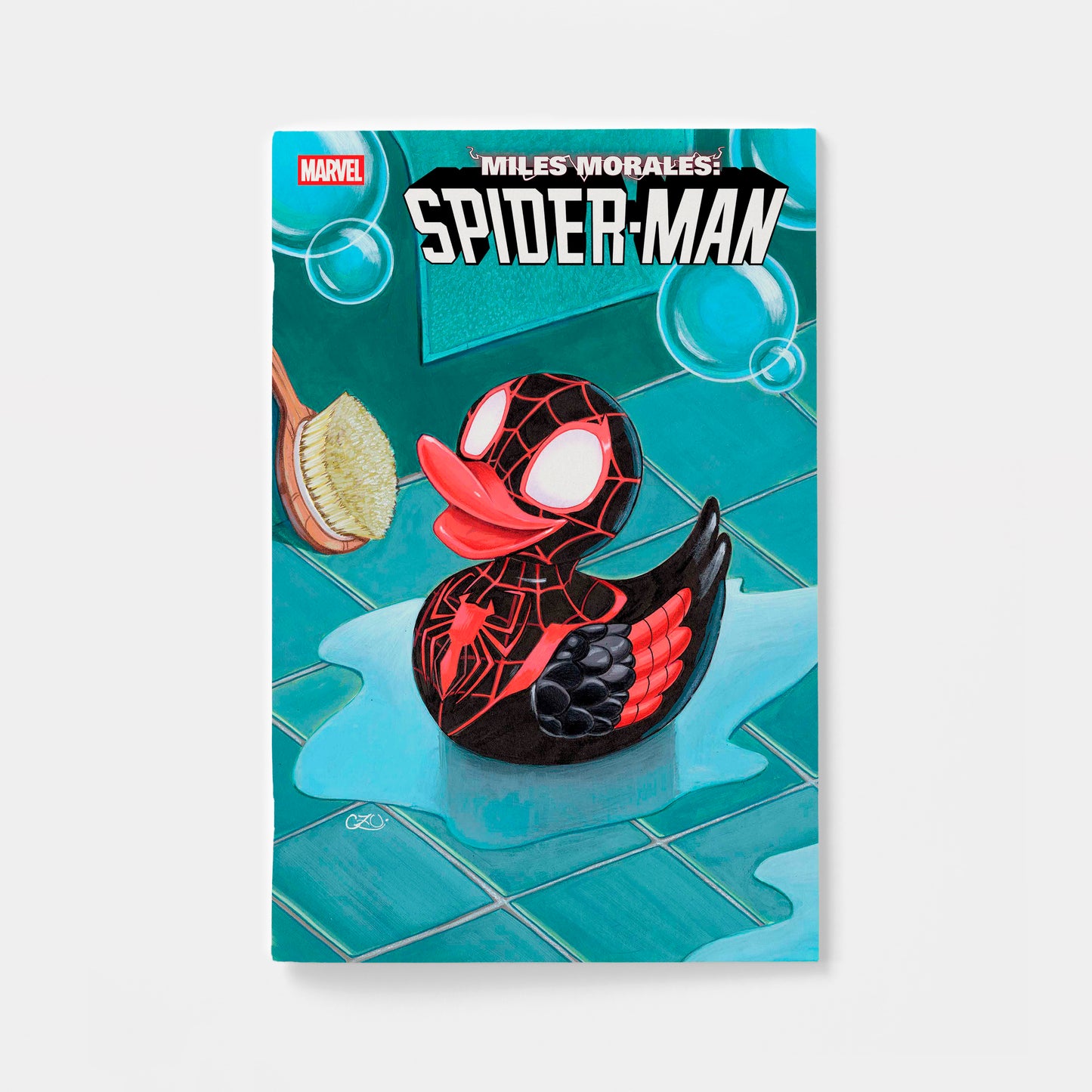 MILES MORALES: SPIDER-MAN #1 CHRISSIE ZULLO MARVEL DUCK VARIANT