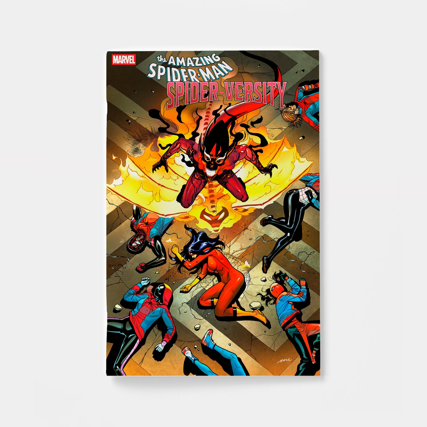 AMAZING SPIDER-MAN: SPIDER-VERSITY #5 PERE PEREZ VARIANT