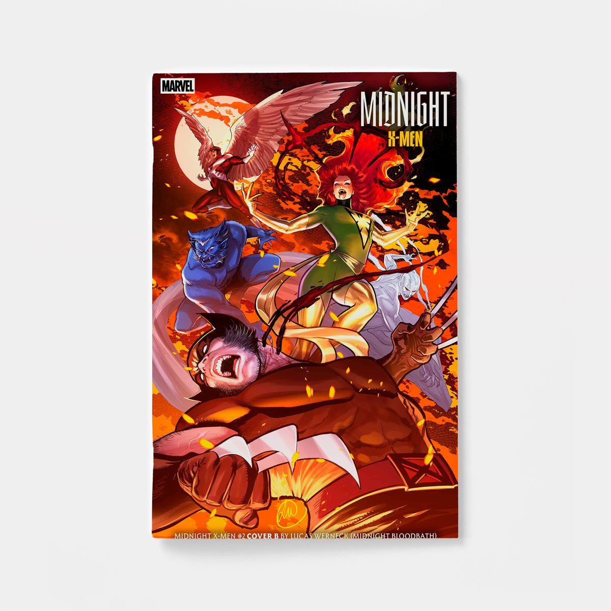MIDNIGHT X-MEN #2 COVER B LUCAS WERNECK MIDNIGHT BLOODBATH VARIANT | presale | 2026-11-18