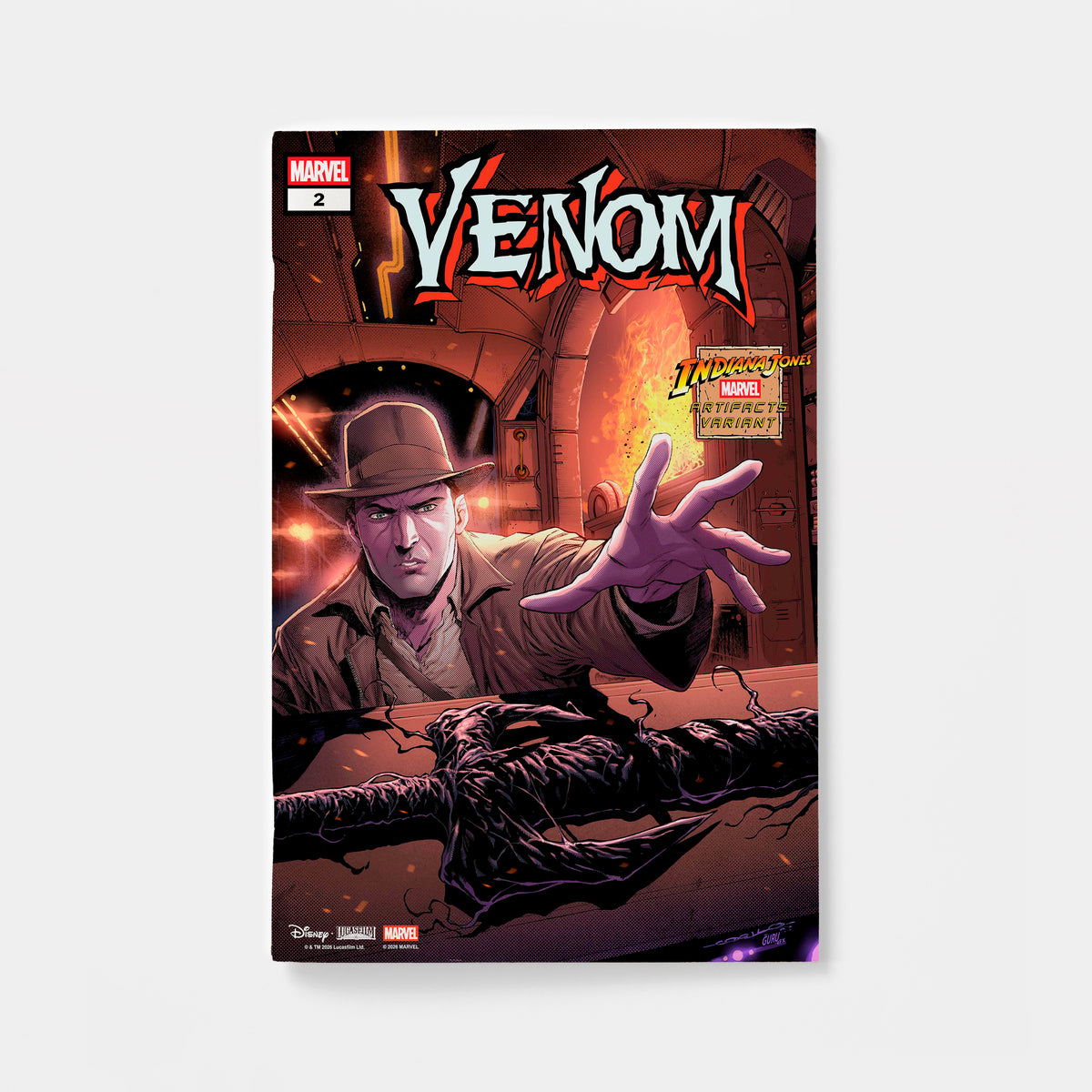 VENOM #2 IBAN COELLO INDIANA JONES MARVEL ARTIFACT VARIANT | presale | 2026-11-25