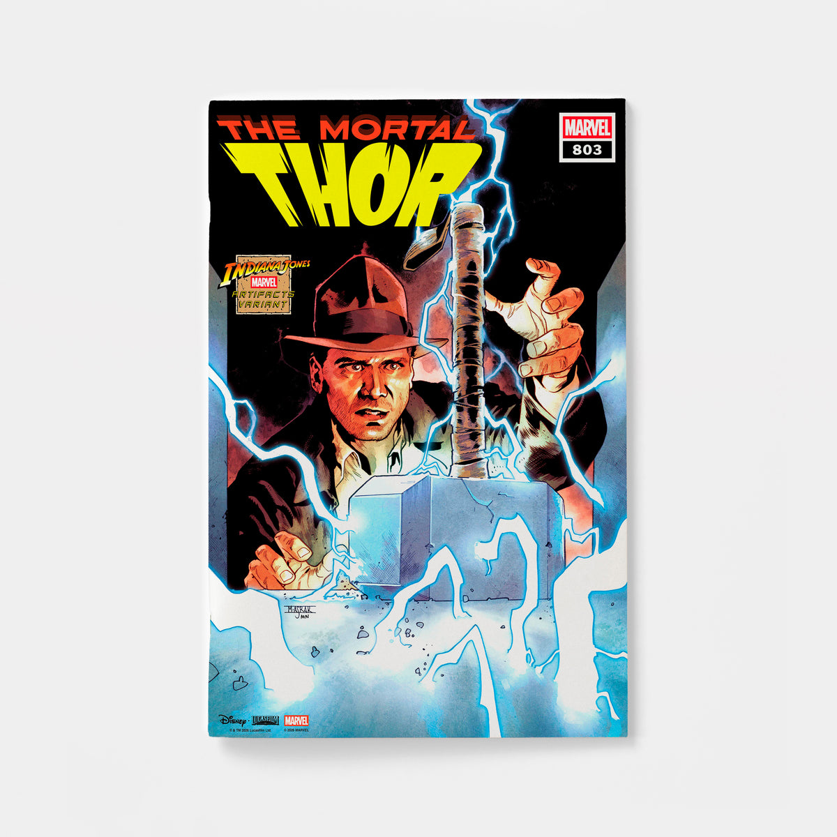 THOR #803 MAHMUD ASRAR INDIANA JONES MARVEL ARTIFACT VARIANT | presale | 2026-11-25