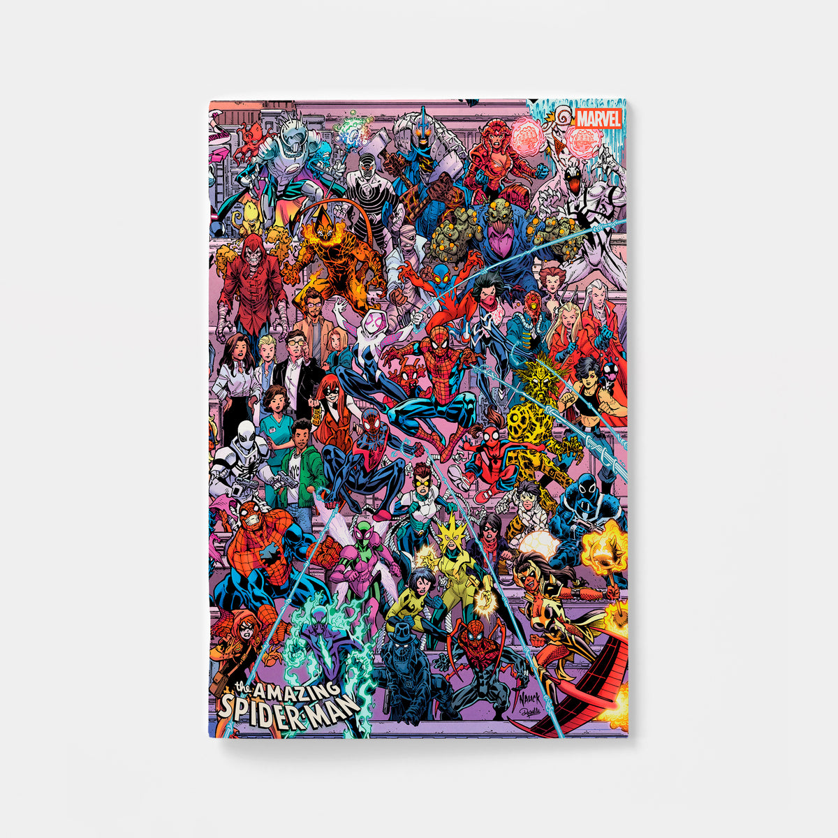AMAZING SPIDER-MAN #1003 TODD NAUCK 4-PART CONNECTING LEGACY VARIANT | presale | 2026-11-11