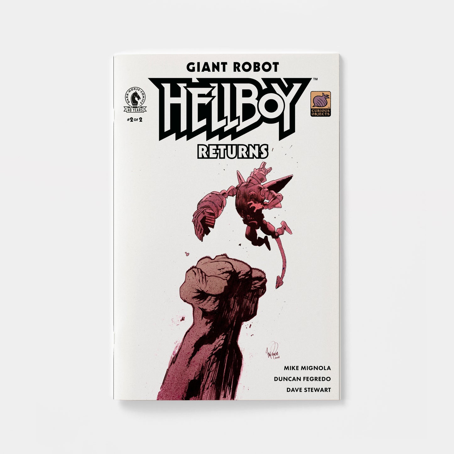Giant Robot Hellboy Returns #2 (CVR B) (James Harren)