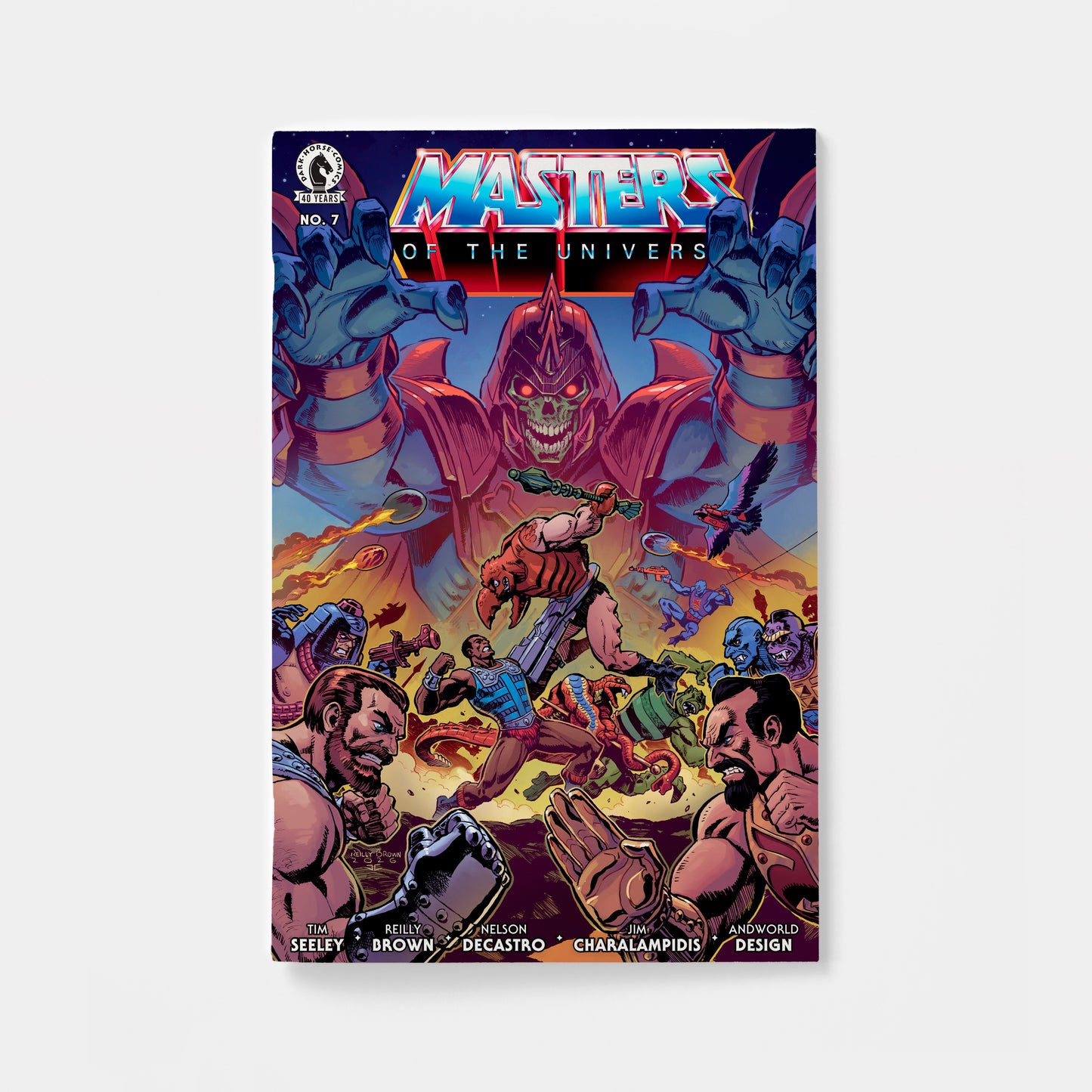 He-Man and the Masters of the Universe #7 (CVR A) (Reilly Brown) | presale | 2026-07-22