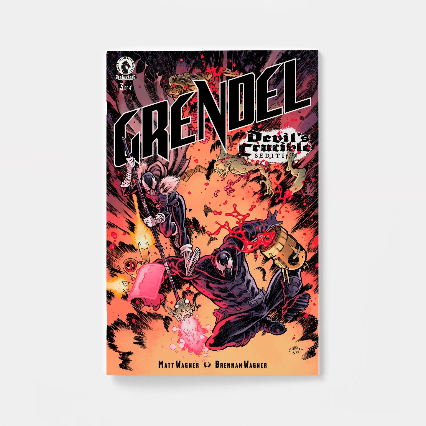 Grendel: Devil's Crucible--Sedition #3 (CVR B) (Mark Laszlo) | presale | 2026-10-07