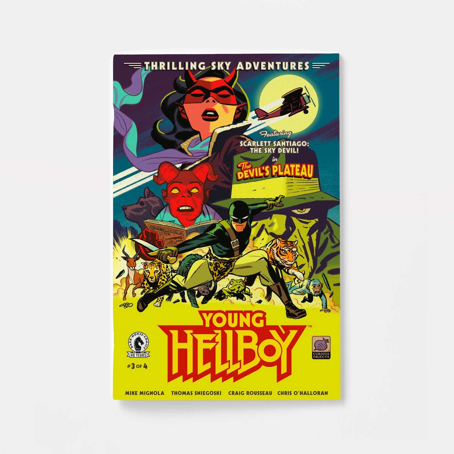 Young Hellboy: Thrilling Sky Adventures #3 (CVR B) (Michael Cho)