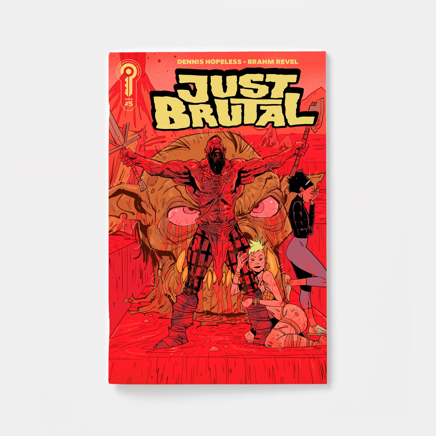 Just Brutal #5 Cover A Brahm Revel