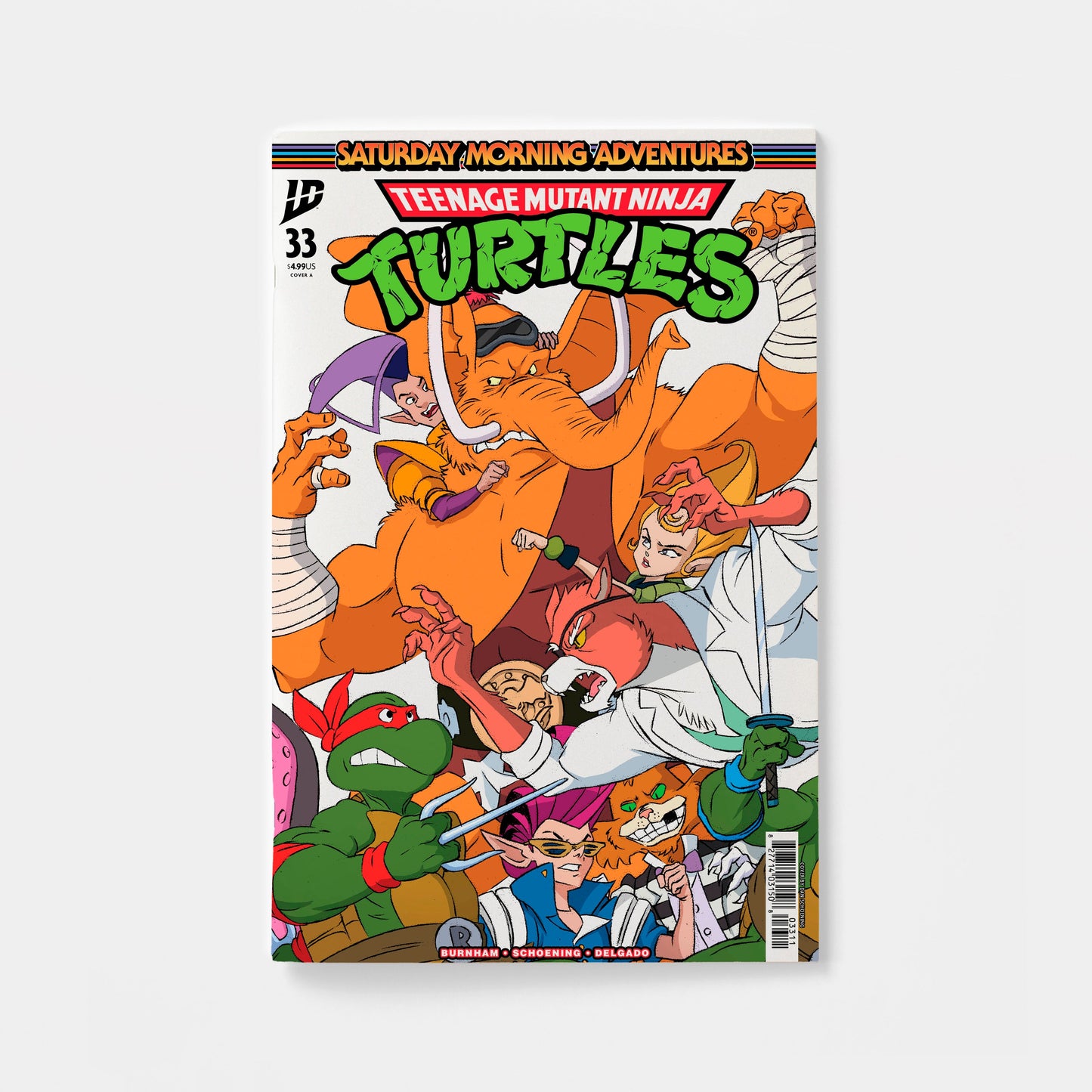 Teenage Mutant Ninja Turtles: Saturday Morning Adventures #33 Cover A (Schoening Connecting Cover Set)